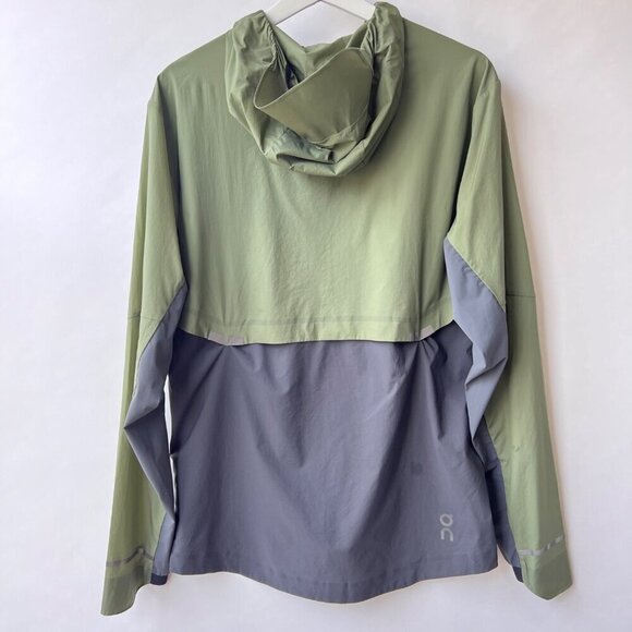 On Men’s Weather jacket , green /gray, Size L J180 - Picture 5 of 12